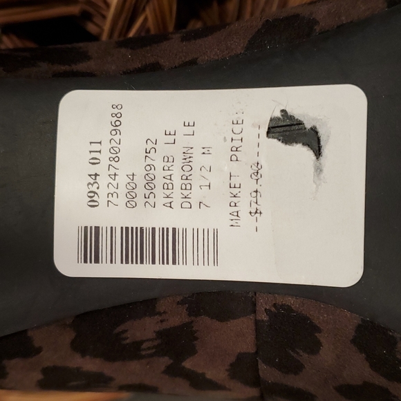 Anne Klein I flex Heels Animal Skin look. SIZE 7.5M - Picture 7 of 9